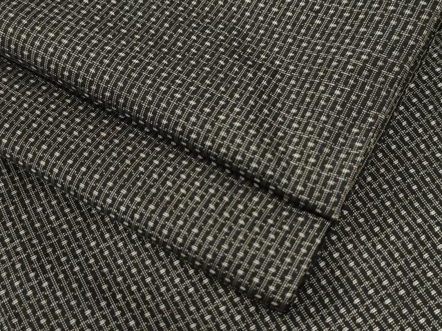 平和屋着物●男性 本場大島紬 80亀甲 総詰め 正絹 逸品 CAAZ3106yc