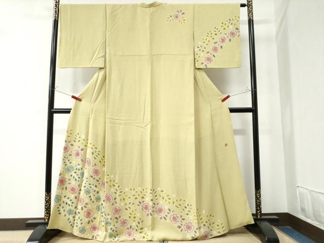 平和屋着物○染色工芸むつろ 訪問着 辻が花 絞り 正絹 逸品 CAAZ3207yc