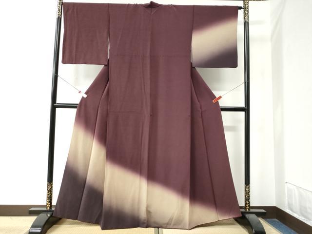 平和屋着物●訪問着 霞文 暈し染め 正絹 逸品 CAAZ3553yc