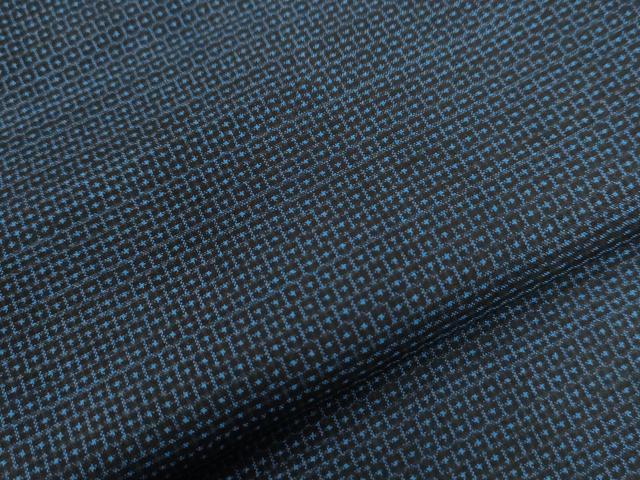 平和屋着物●男性 本場大島紬 アンサンブル 100亀甲 総詰め 正絹 逸品 CAAZ3581yc