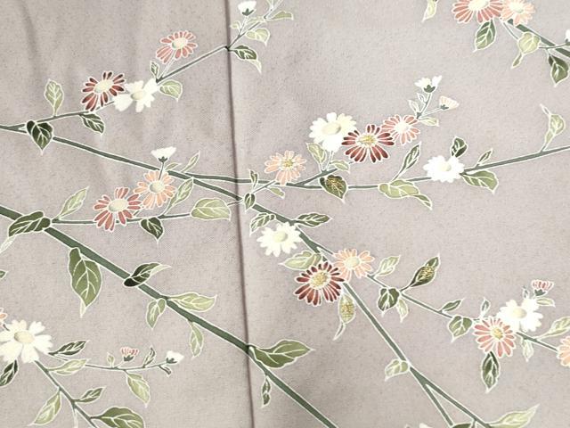 平和屋着物●訪問着 枝花文 暈し染め 正絹 逸品 CAAZ3601yc