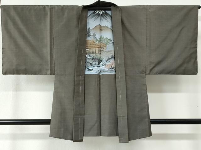 平和屋着物●男性 本場大島紬 アンサンブル 80亀甲 総詰め 正絹 逸品 未使用 CAAZ3622yc