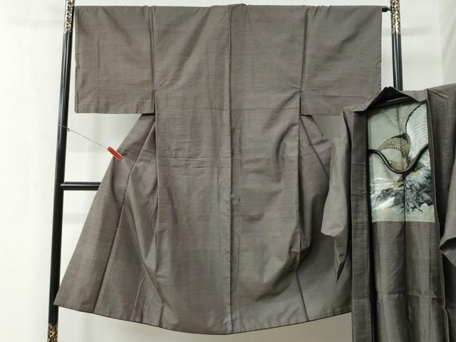 平和屋着物●男性 本場大島紬 アンサンブル 吉祥文 正絹 逸品 CAAZ3725yc