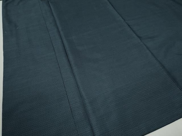 平和屋着物●男性 本場大島紬 アンサンブル 格子 証紙付き 正絹 逸品 CAAZ3777yc