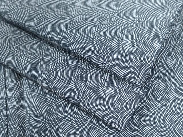 平和屋着物●江戸小紋 鮫小紋柄 正絹 逸品 未使用 CAAZ3870yc