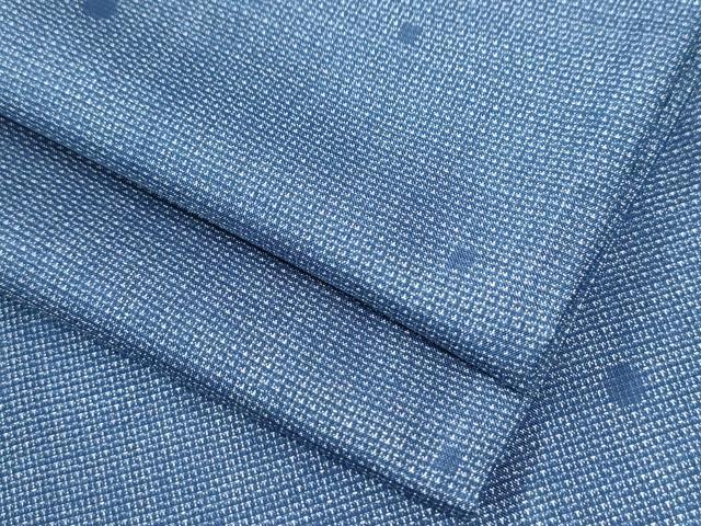 平和屋着物●本場大島紬 160亀甲 水玉 総詰め 正絹 逸品 CAAZ3929yc