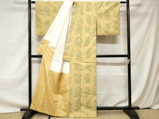 平和屋着物■上質な紬 舞葉間道 正絹 逸品 CAAZ5575ev