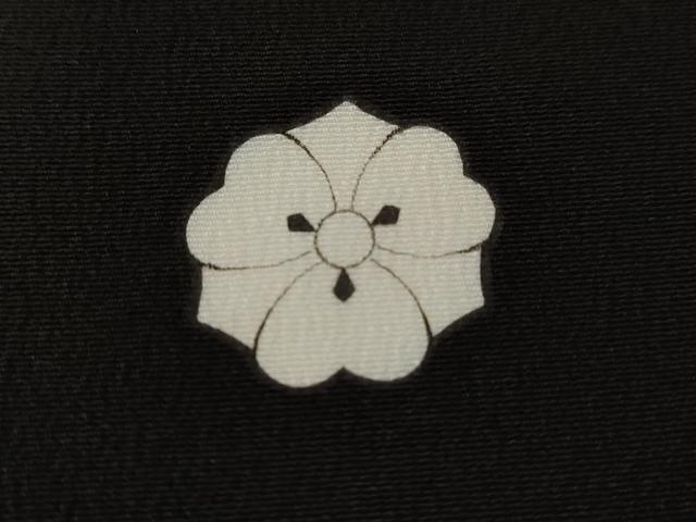 平和屋着物■豪華黒留袖 駒刺繍 椿 乱菊 正絹 逸品 CAAZ5838ev