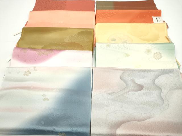 平和屋着物★和装小物 帯揚げ10枚セット 正絹 逸品 未使用 CAAZ6312ju