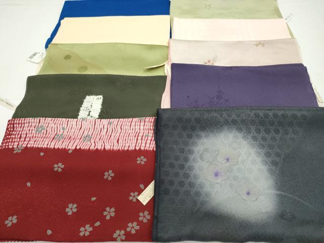平和屋着物★和装小物 帯揚げ10枚セット 正絹 逸品 未使用 CAAZ6323ju