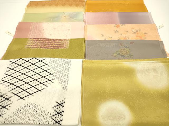 平和屋着物★和装小物　帯揚げ10枚セット　正絹　逸品　未使用　CAAZ6325ju 平和屋着物☆和装小物 帯揚げ10枚セット 正絹 逸品 未使用 CAAZ6325ju