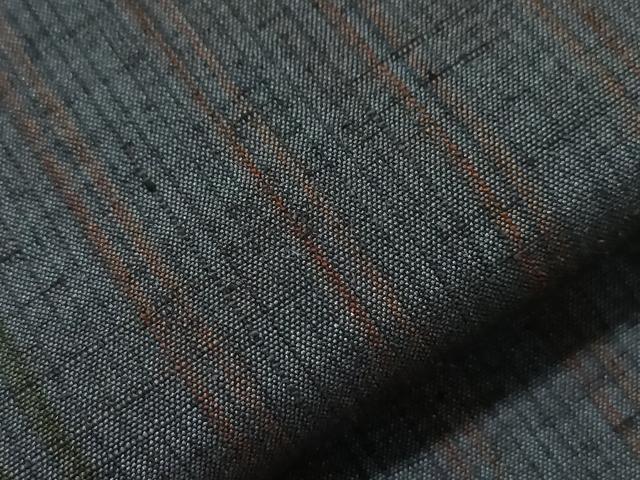 平和屋着物●上質な紬 縞 正絹 逸品 CAAZ6494dy