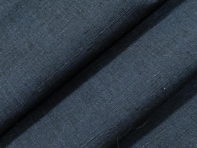 平和屋着物●男性 紬 濃紺地 正絹 逸品 CAAZ6497dy