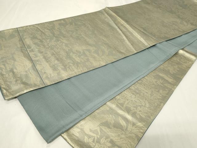 平和屋着物◎六通柄袋帯 狩猟文 金糸 正絹 逸品 CAAZ7701in