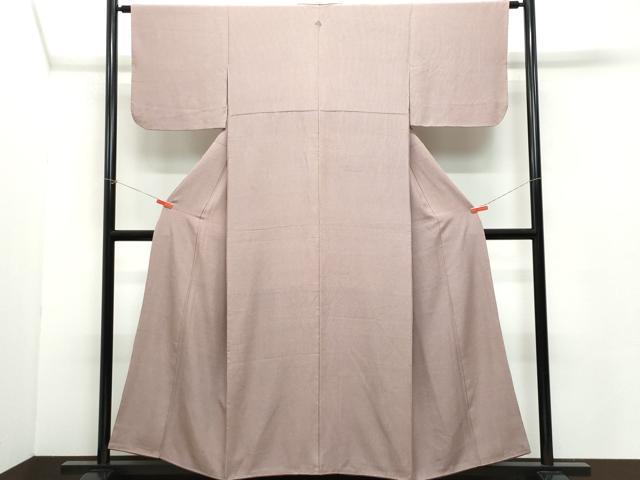 平和屋着物●江戸小紋 黒岩秀硯 角通し 正絹 逸品 CAAZ8102vf