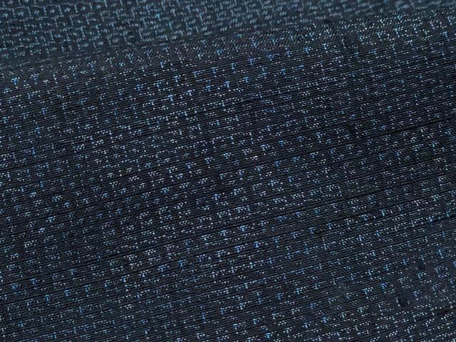 平和屋着物●結城紬 100亀甲 切嵌花唐草文 正絹 逸品 CAAZ8195vf