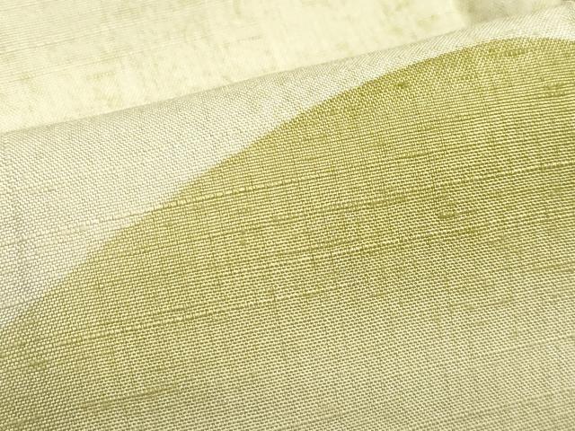 平和屋着物●上質な小紋 紬地 遠山霞文 正絹 逸品 CAAZ8206vf