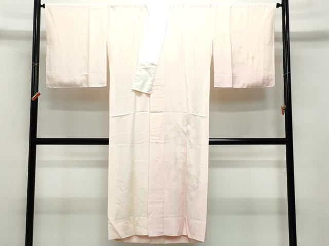 平和屋着物●長襦袢 無双仕立て 飛鶴松梅文 金彩 正絹 逸品 CAAZ8323vf