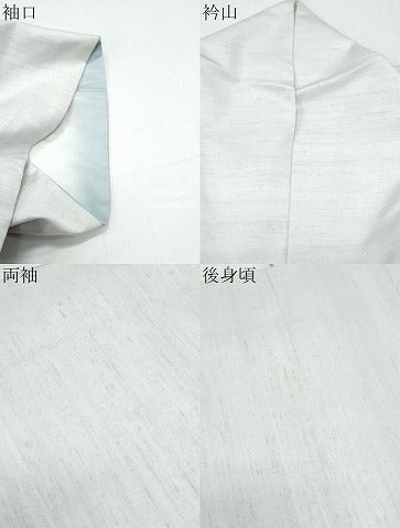 平和屋着物●訪問着 作家物 紬地 枝花文 正絹 逸品 CAAZ8806th