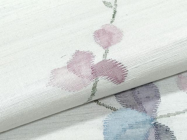 平和屋着物●訪問着 作家物 紬地 枝花文 正絹 逸品 CAAZ8806th