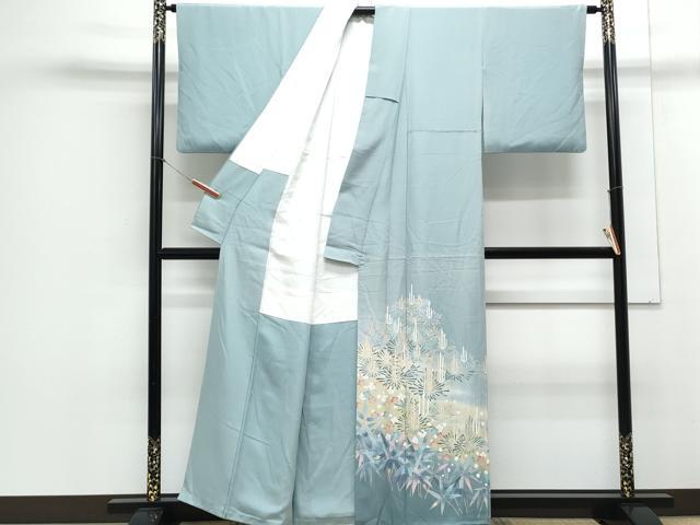 平和屋着物●豪華色留袖 友禅 作家物 松竹梅 暈し染め 正絹 逸品 CAAZ8821th
