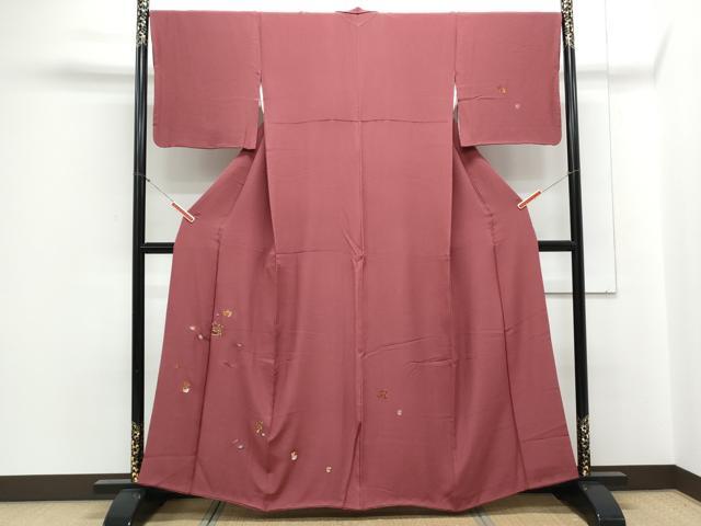 平和屋着物▽訪問着 総刺繍 器物文 金糸 正絹 逸品 CAAZ9014th