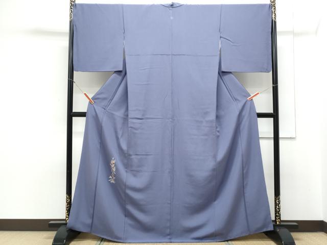 平和屋着物▽訪問着 総刺繍 駒刺繍 草花鱗文 金糸 ますいわ