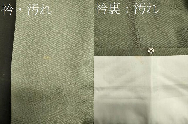 平和屋着物■訪問着 駒刺繍 絞り 糸車花唐草文 金銀彩 正絹 逸品 CABA0376oy