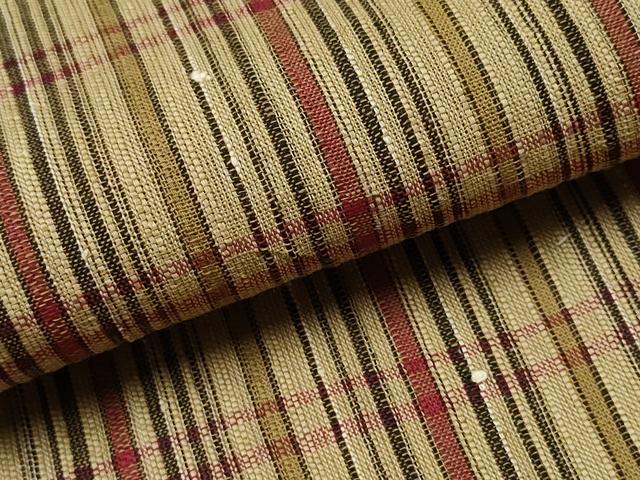 平和屋着物∴夏物 浴衣 阿波しじら織 綿 逸品 CABA0401ng