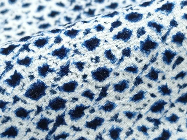 平和屋着物∴夏物 浴衣 有松鳴海絞り 三浦絞り 綿 逸品 CABA0458ng