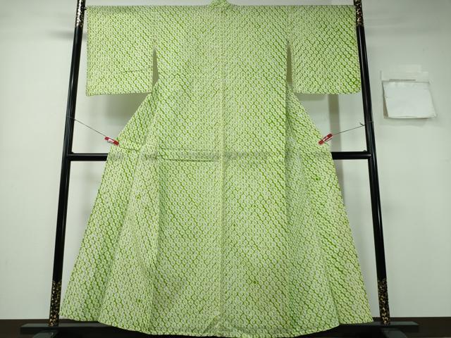 平和屋着物∴夏物 浴衣 有松鳴海絞り 蜘蛛絞り 綿 逸品 CABA0749ng