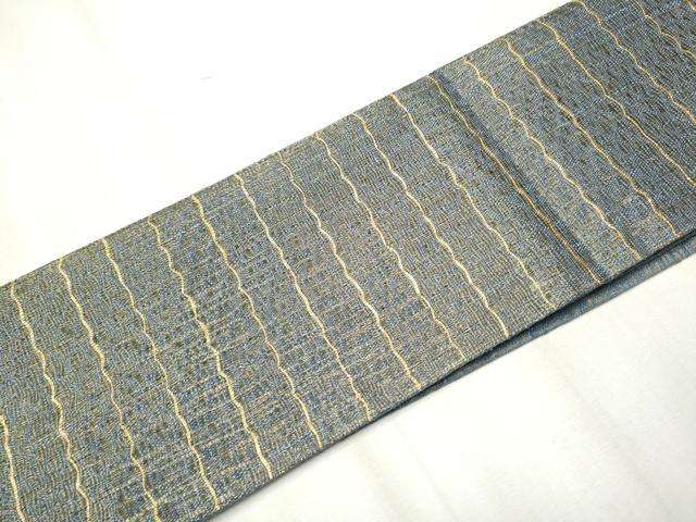平和屋着物▽スリーシーズン 春夏秋 つけ帯 櫛織 跳兎 鈴乃屋扱い 正絹 逸品 CABA1111hy