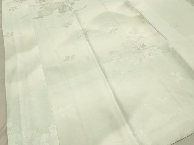 平和屋着物●長襦袢 袷 遠山花地紋 暈し染め 正絹 逸品 CABA1505gh