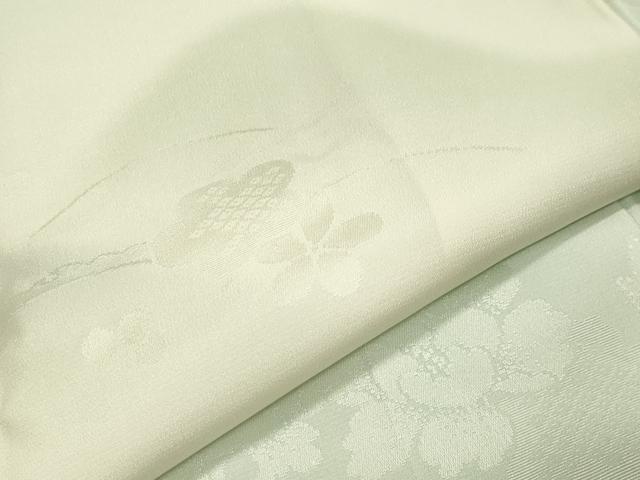 平和屋着物●長襦袢 袷 遠山花地紋 暈し染め 正絹 逸品 CABA1505gh