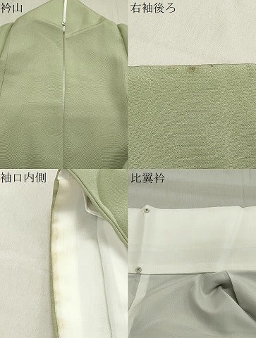 平和屋着物●豪華色留袖 駒刺繍 鳳凰枝松花文 暈し染め 金彩 正絹 逸品 CABA1517gh