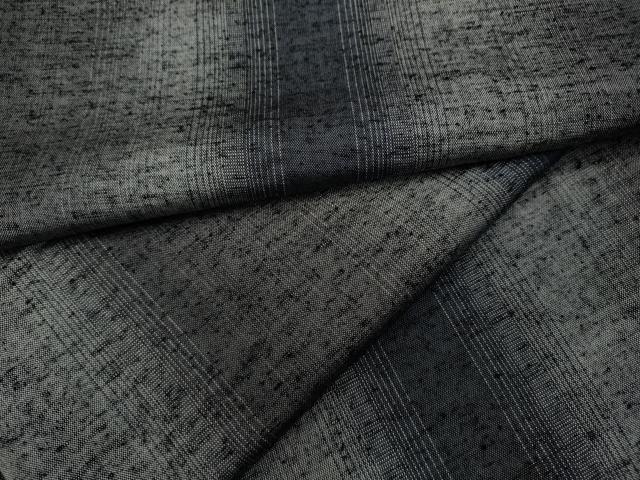 平和屋着物●上質な紬 霞間道 正絹 逸品 CABA1660ut