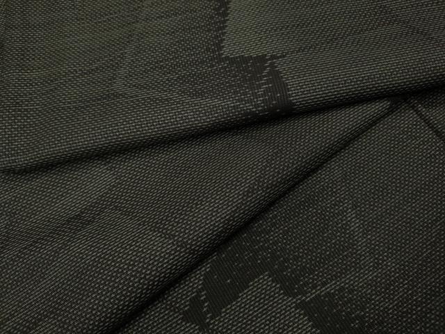平和屋着物●本場大島紬 色紙重ね文 正絹 逸品 CABA1699ut