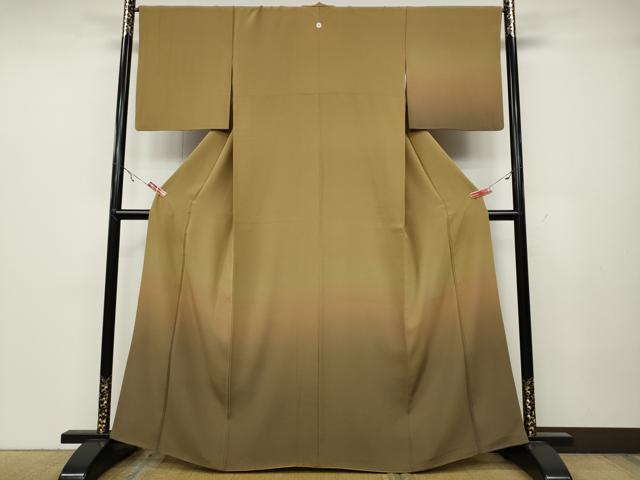 平和屋着物●訪問着 霞文 暈し染め 正絹 逸品 CABA1844ut