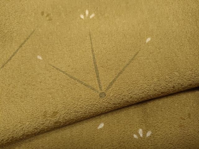 平和屋着物●訪問着 草花文 正絹 逸品 未使用 CABA1873ut