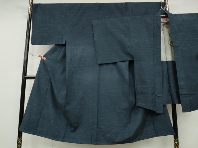 平和屋着物●男性 紬 アンサンブル 霞文 正絹 逸品 CABA1957ut