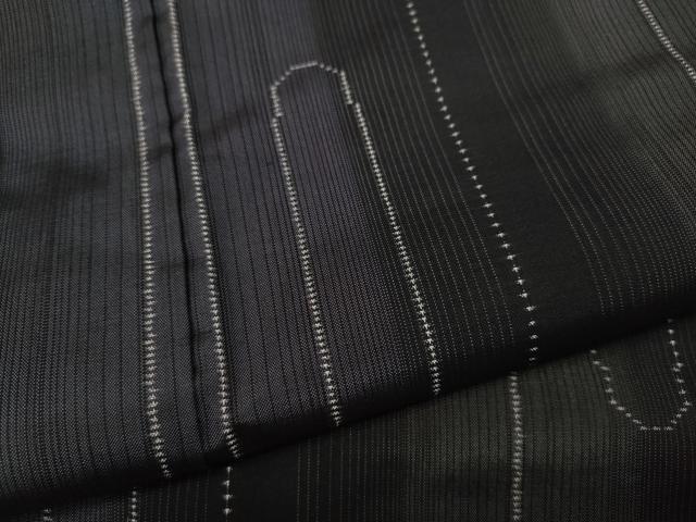 平和屋着物●上質な紬 エ霞間道 正絹 逸品 CABA1962ut