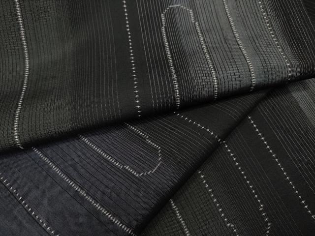 平和屋着物●上質な紬 エ霞間道 正絹 逸品 CABA1962ut