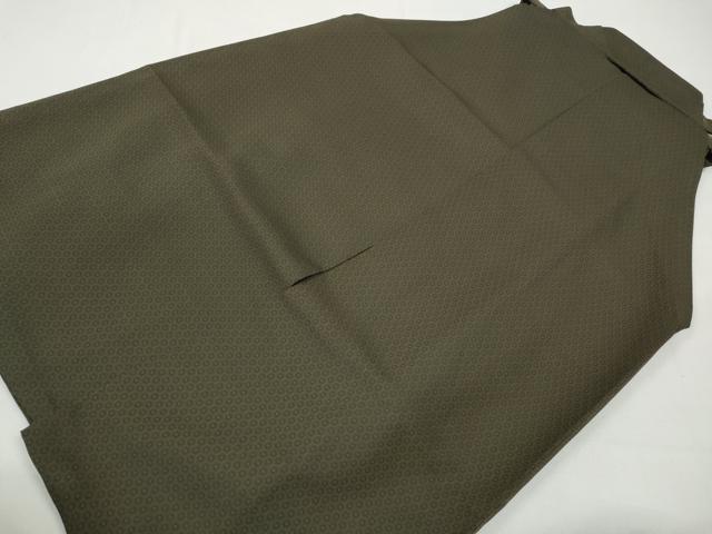 平和屋着物●男性 馬乗り袴 亀甲文 正絹 逸品 未使用 CABA1988ut