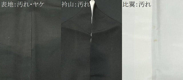 平和屋着物■豪華黒留袖 駒刺繍 群鶴 暈し染め 金銀彩 正絹 逸品 CABA2563fb
