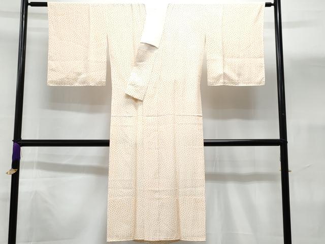 平和屋着物■長襦袢 無双仕立て 舞梅文 正絹 逸品 CABA2680fb