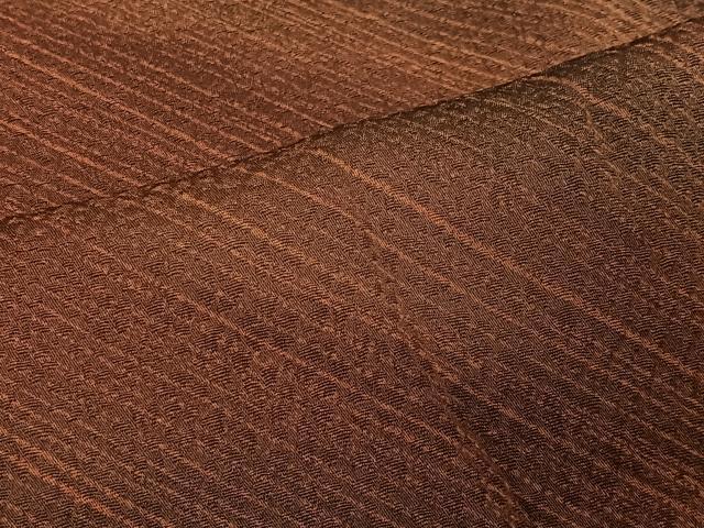 平和屋着物■道行コート 斜線文 暈し染め 正絹 逸品 CABA3454ua