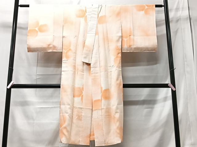 平和屋着物■長襦袢 袷 霞文 暈し染め 正絹 逸品 CABA4112xe