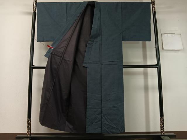 平和屋着物●男性 本場大島紬 100亀甲 総詰め 正絹 逸品 CABA4412vp
