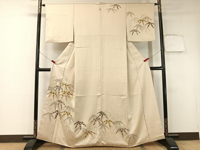 美品未着用 金駒刺繡 着物“理想的でいて無敵！桜に桐、菊や雪輪”訪問着 S-46 sb11919_1.jpg