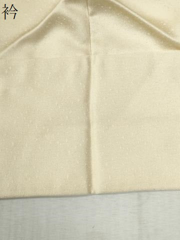 平和屋着物●訪問着 駒刺繍 雪輪飛鶴枝梅花文 金彩 正絹 逸品 CABA6294yc